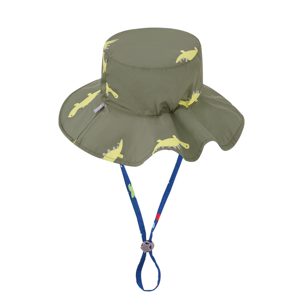 BrilleBrille兒童雙面防曬帽 -恐龍冒險島