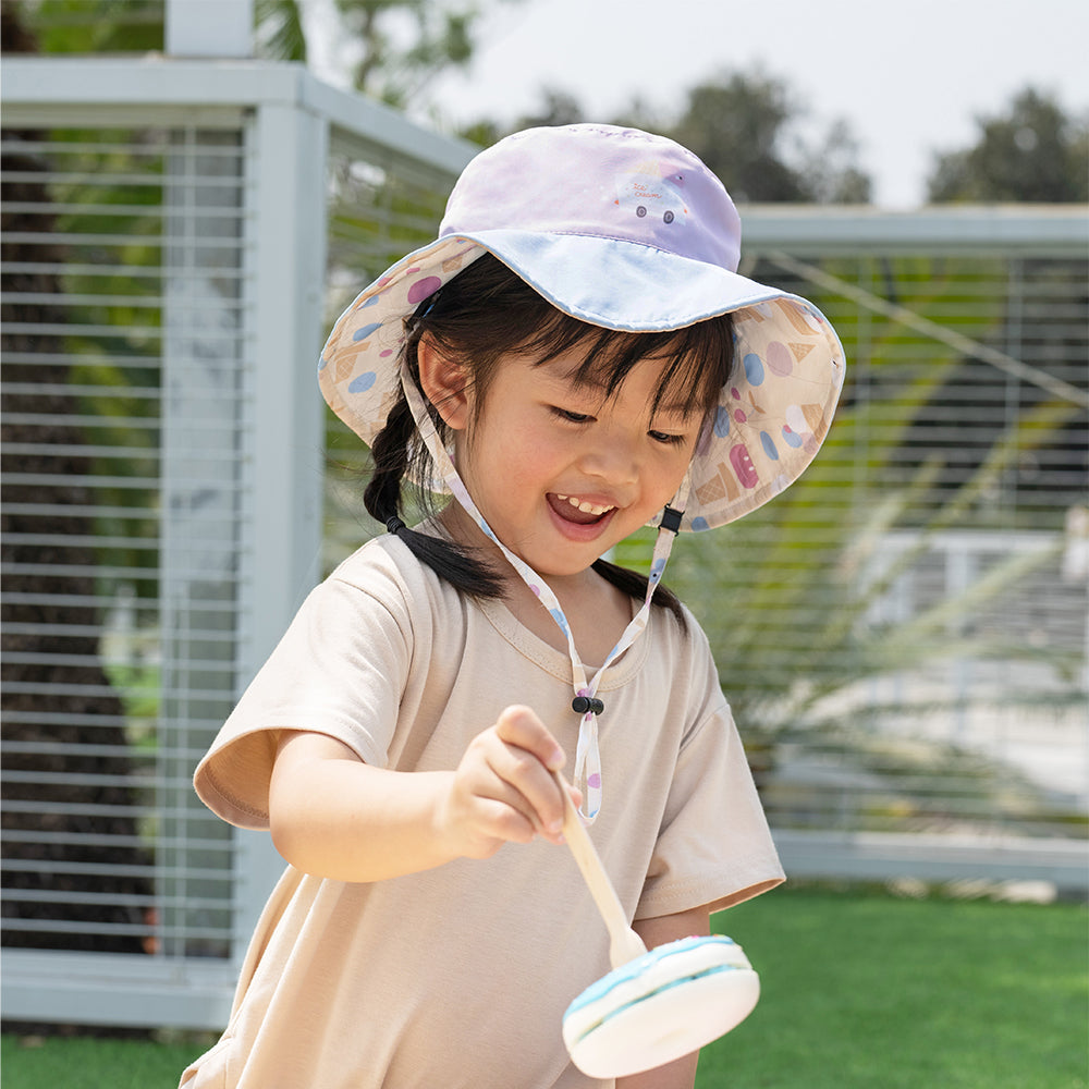BrilleBrille兒童雙面防曬帽 -夏日冰淇淋