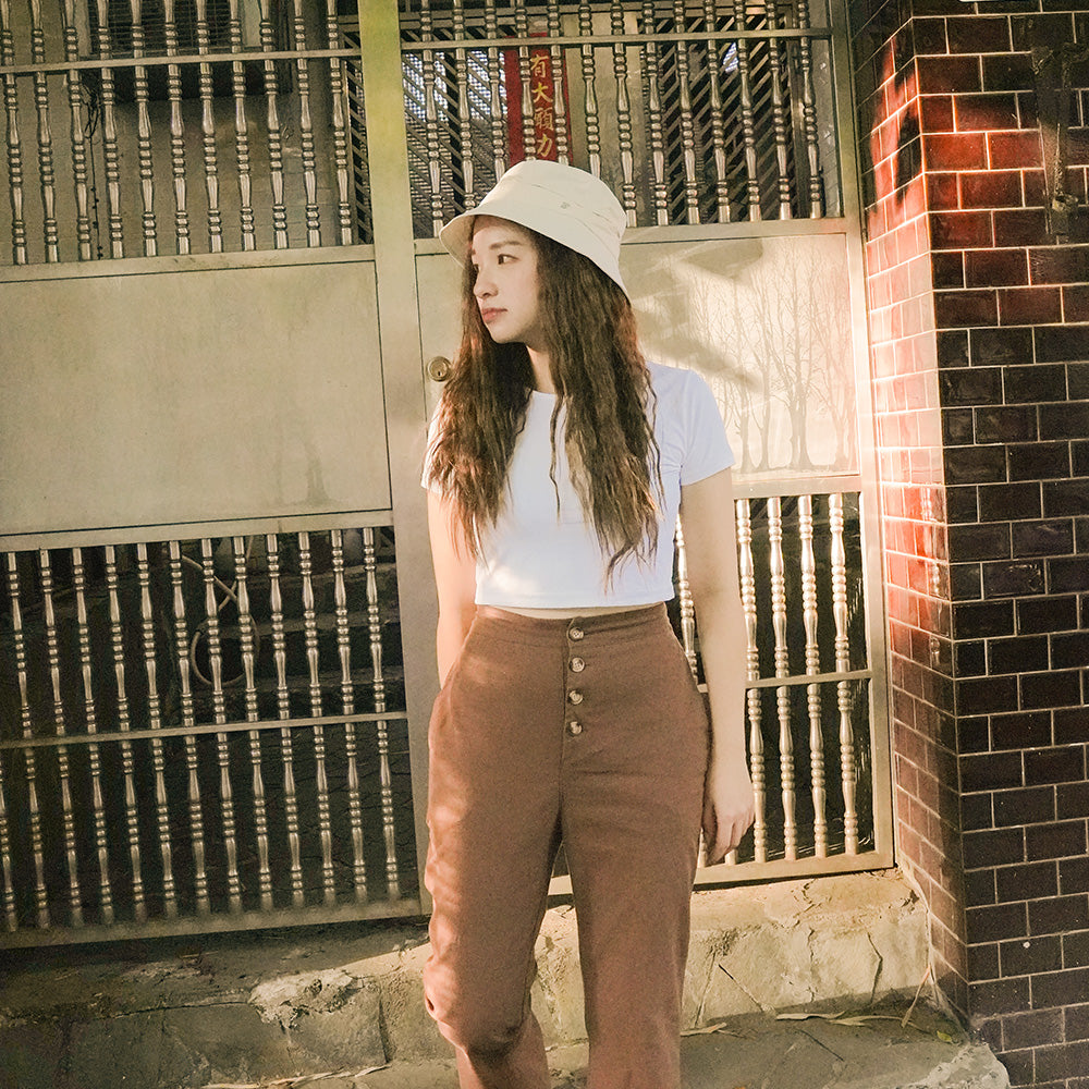 《透氣系列Breathable Original》透氣漁夫成人防曬帽 -海鹽奶蓋(M、XL)