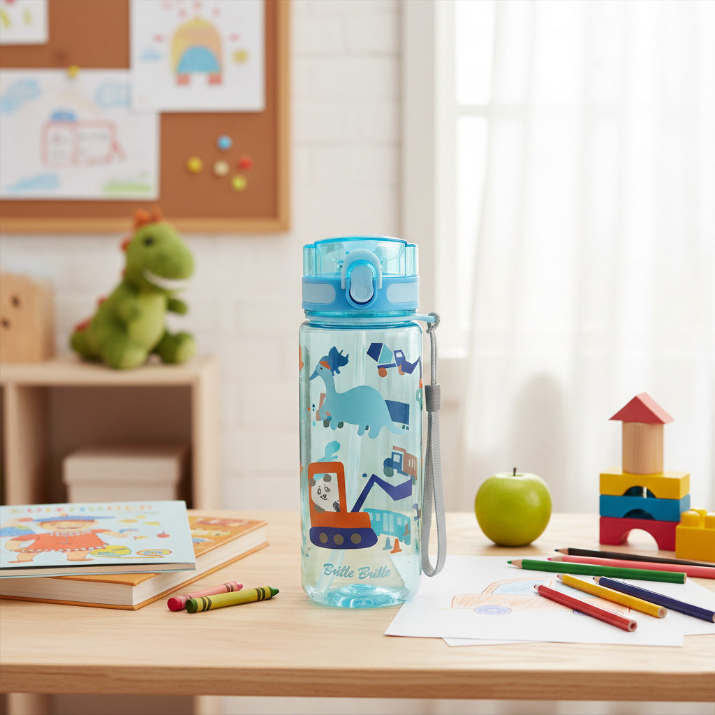 Brille Brille 彈蓋吸管水壺600ml