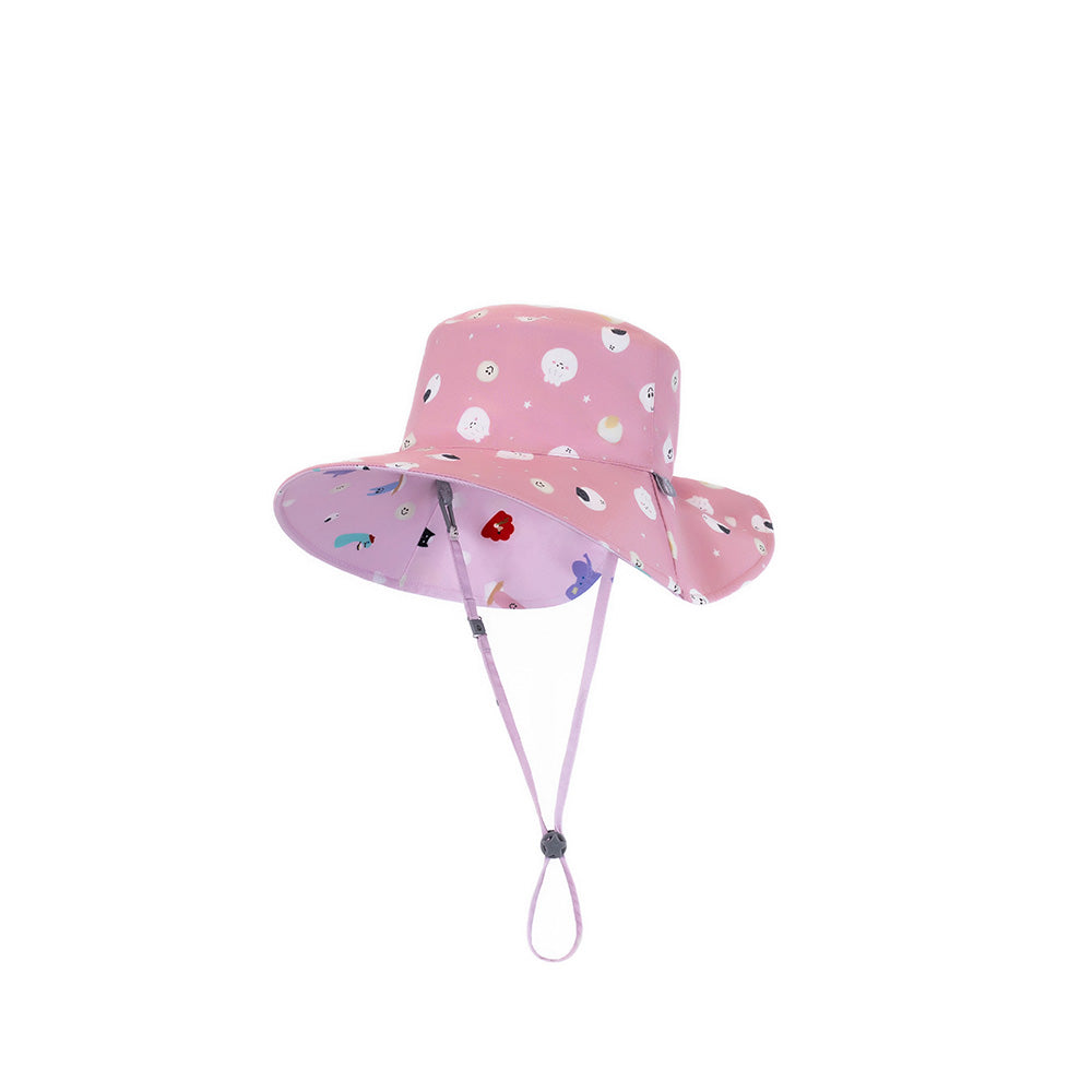 BrilleBrille兒童雙面防曬帽 - 萌包咬一口