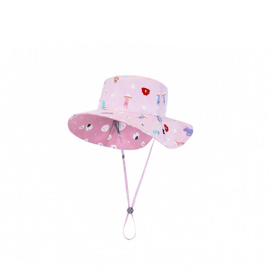 BrilleBrille兒童雙面防曬帽 - 萌包咬一口