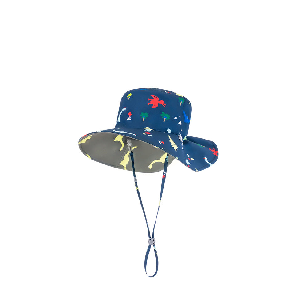 BrilleBrille兒童雙面防曬帽 -恐龍冒險島