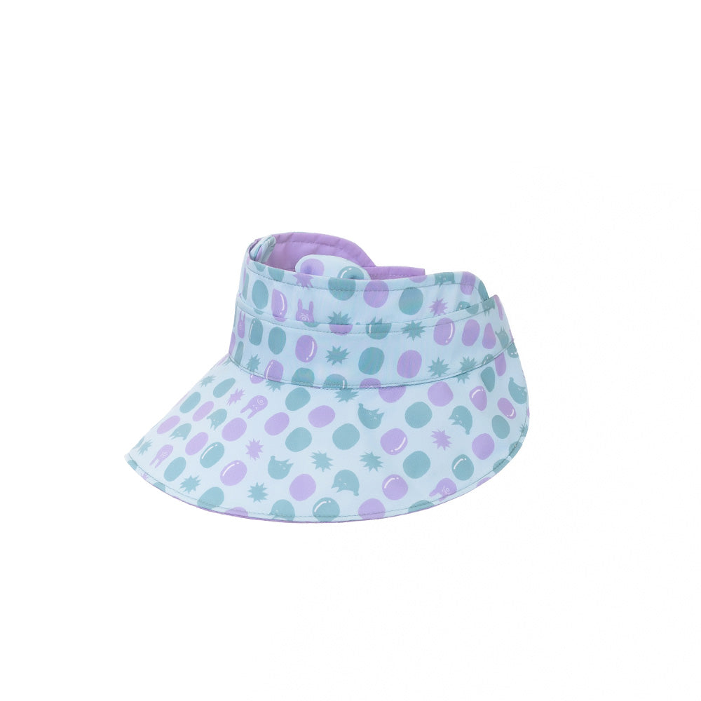 《貝殼系列》防曬親子款雙面中空帽-泡泡水球