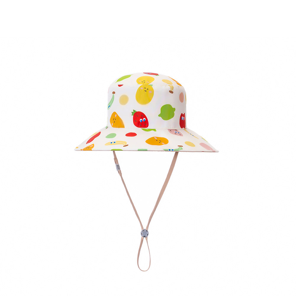 台灣BrilleBrille UPF50+物理防曬鬆緊版尾巴可收放型-夏日水果吧