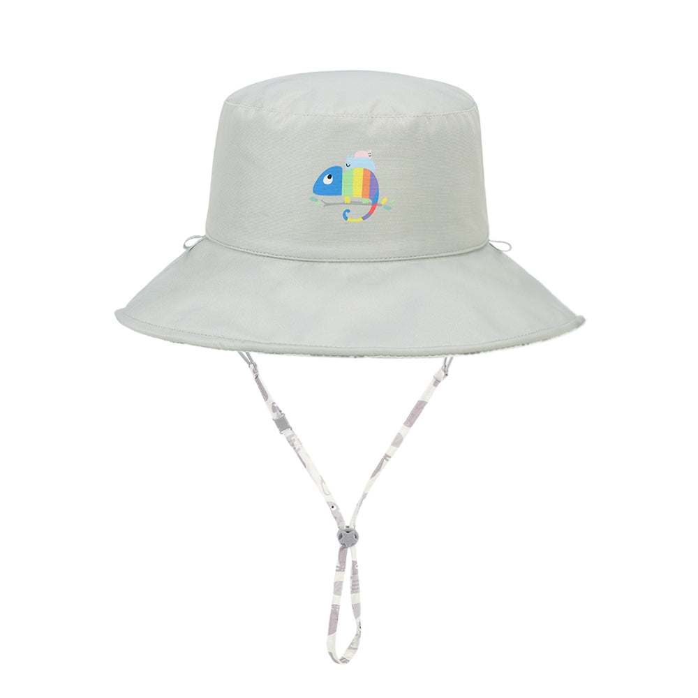 新品-BrilleBrille兒童雙面防曬帽 - 忍法．變色流