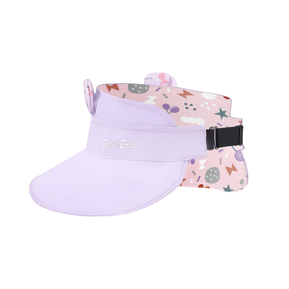 《貝殼系列》防曬親子款雙面中空帽-繽紛跳跳糖