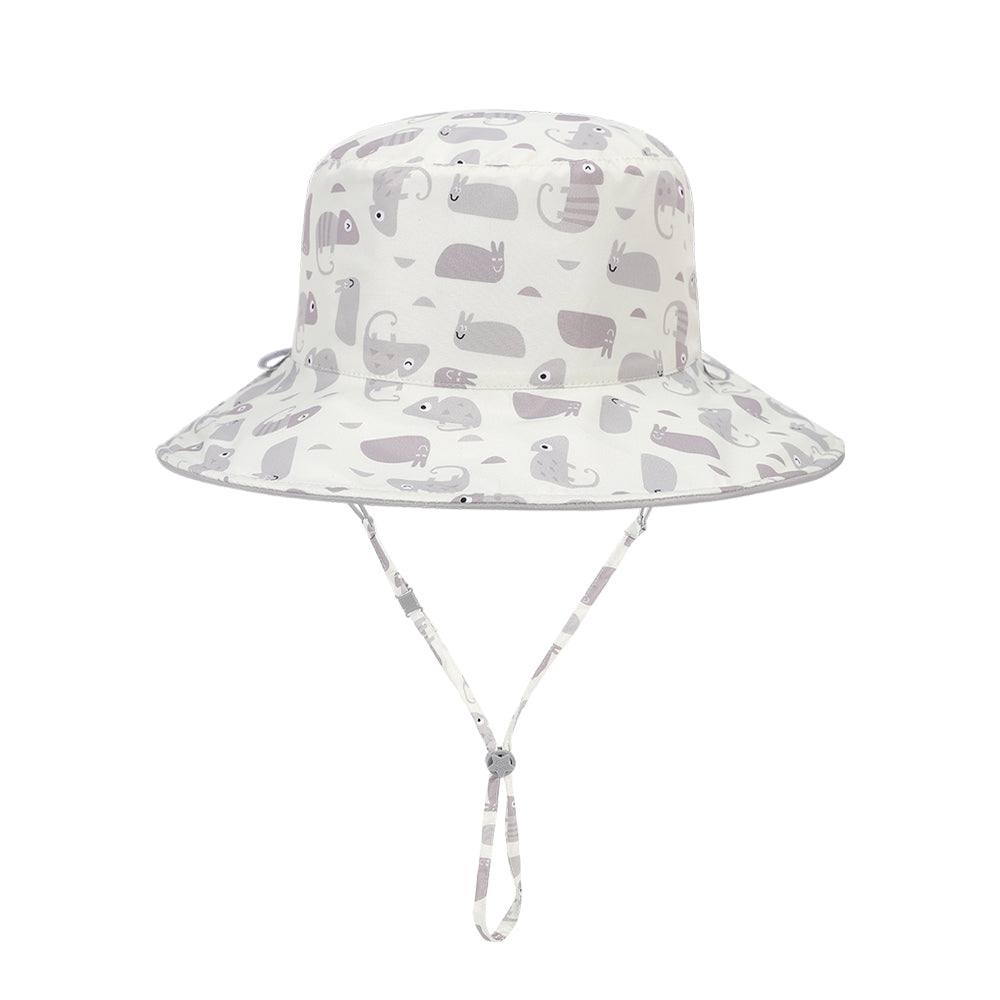 新品-BrilleBrille兒童雙面防曬帽 - 忍法．變色流