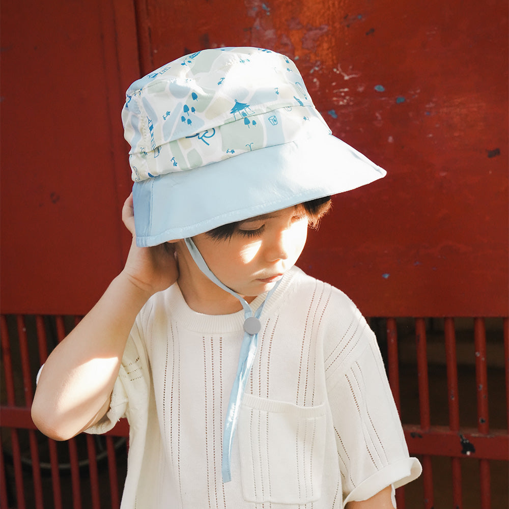 《透氣系列Breathable Original》透氣漁夫成人防曬帽 - 寶島偉士型(M、XL)