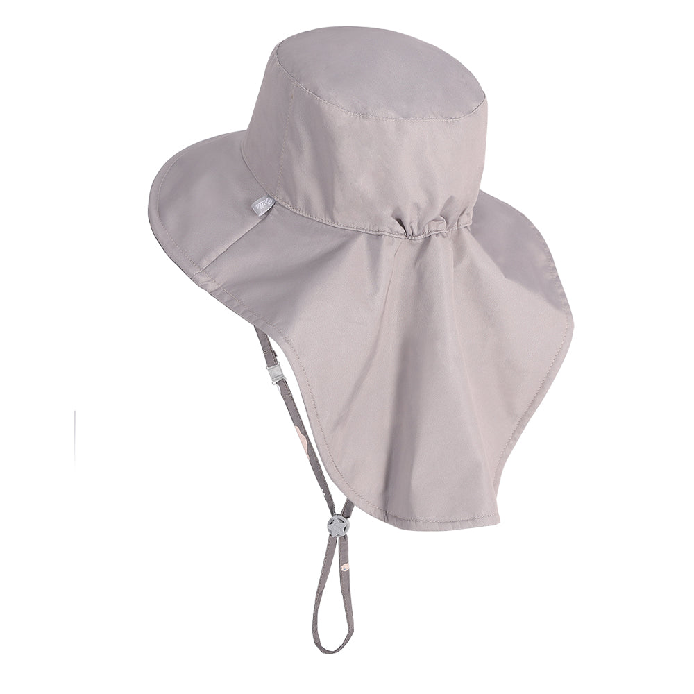 新品《魟魚系列 Manta Ray》頸部防護 兒童防曬帽加長型 -荒原歷險記