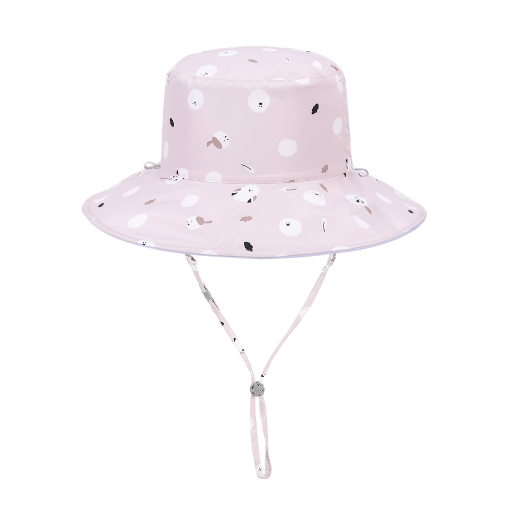 預購-BrilleBrille兒童雙面防曬帽 - 雪球小精靈