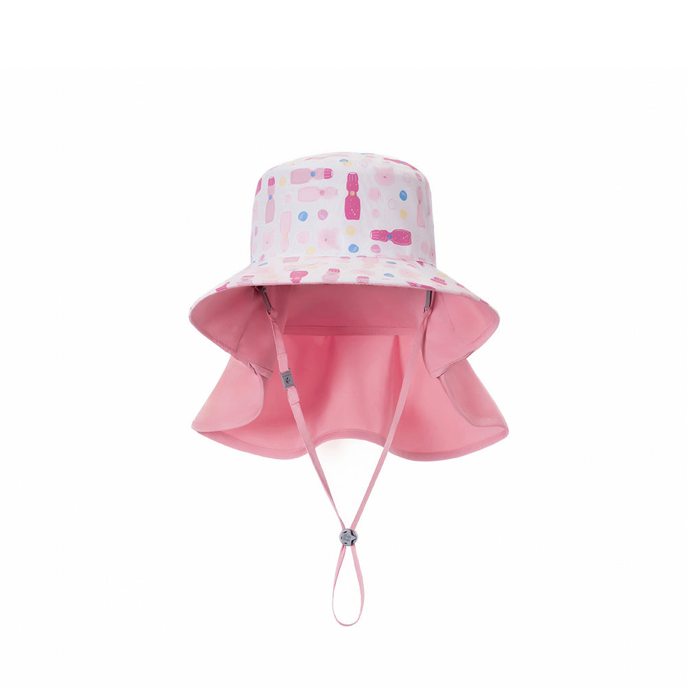 台灣BrilleBrille UPF50+物理防曬鬆緊版尾巴可收放型 -草莓汽水