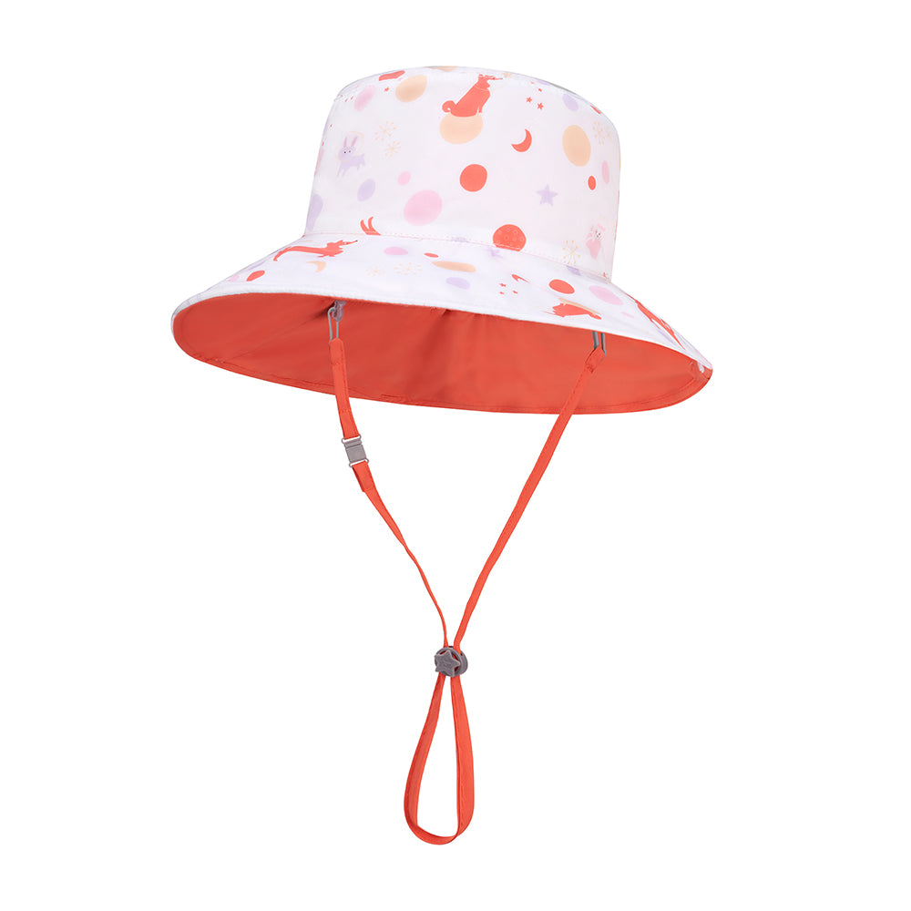 台灣BrilleBrille UPF50+物理防曬鬆緊版尾巴可收放型空頂帽 - 星球跳跳/柴犬 (禮盒包裝)