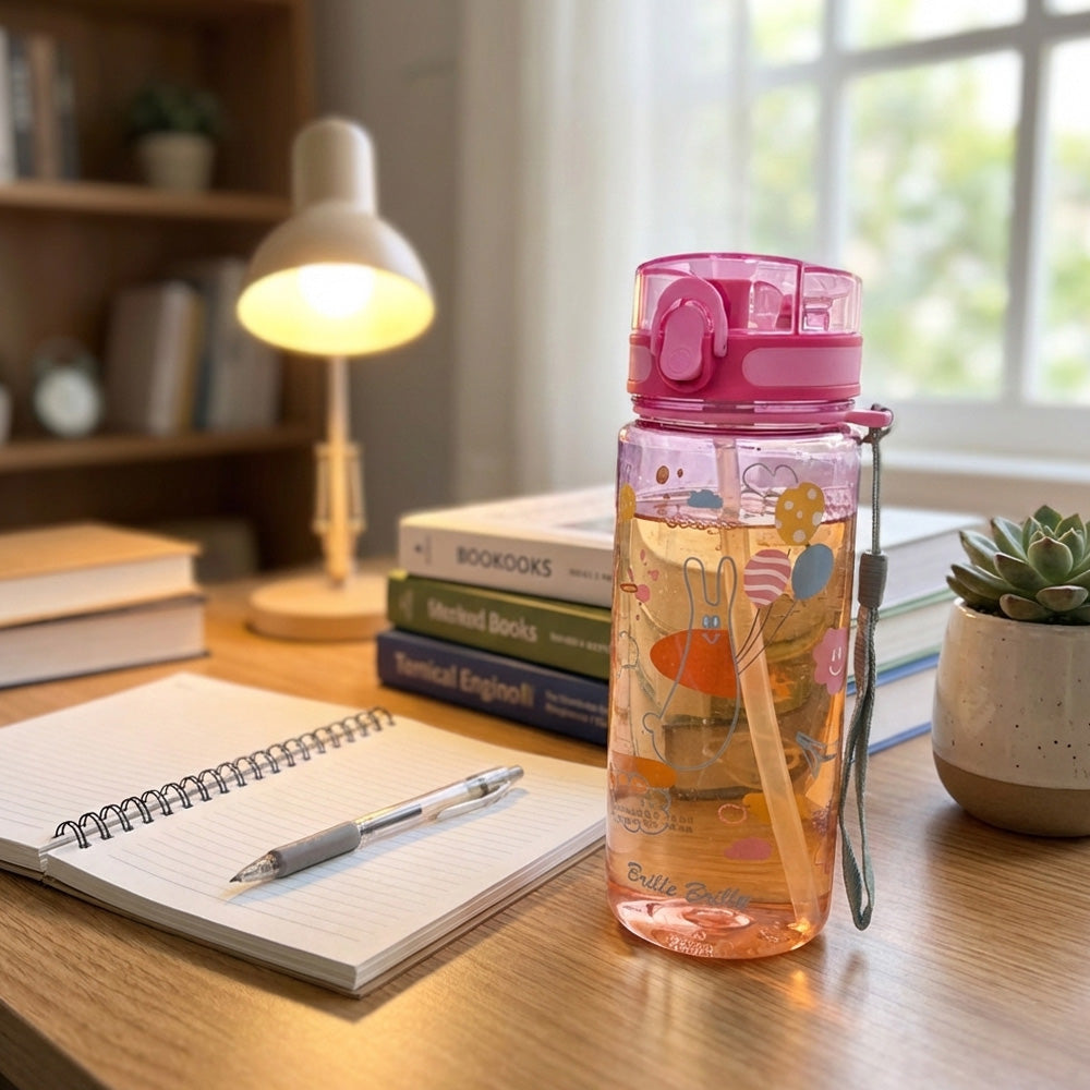 Brille Brille 彈蓋吸管水壺600ml