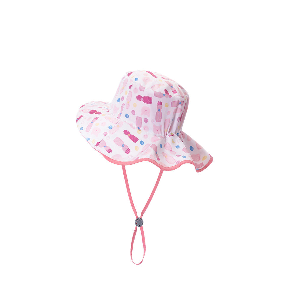 台灣BrilleBrille UPF50+物理防曬鬆緊版尾巴可收放型 -草莓汽水