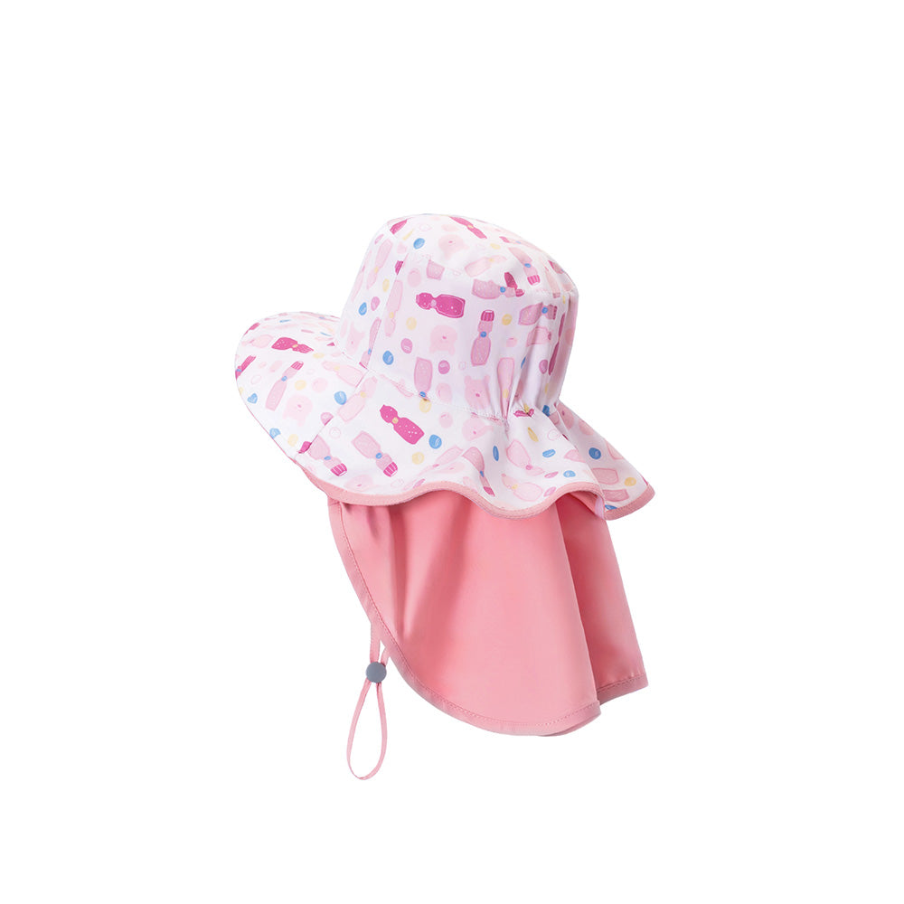 台灣BrilleBrille UPF50+物理防曬鬆緊版尾巴可收放型 -草莓汽水